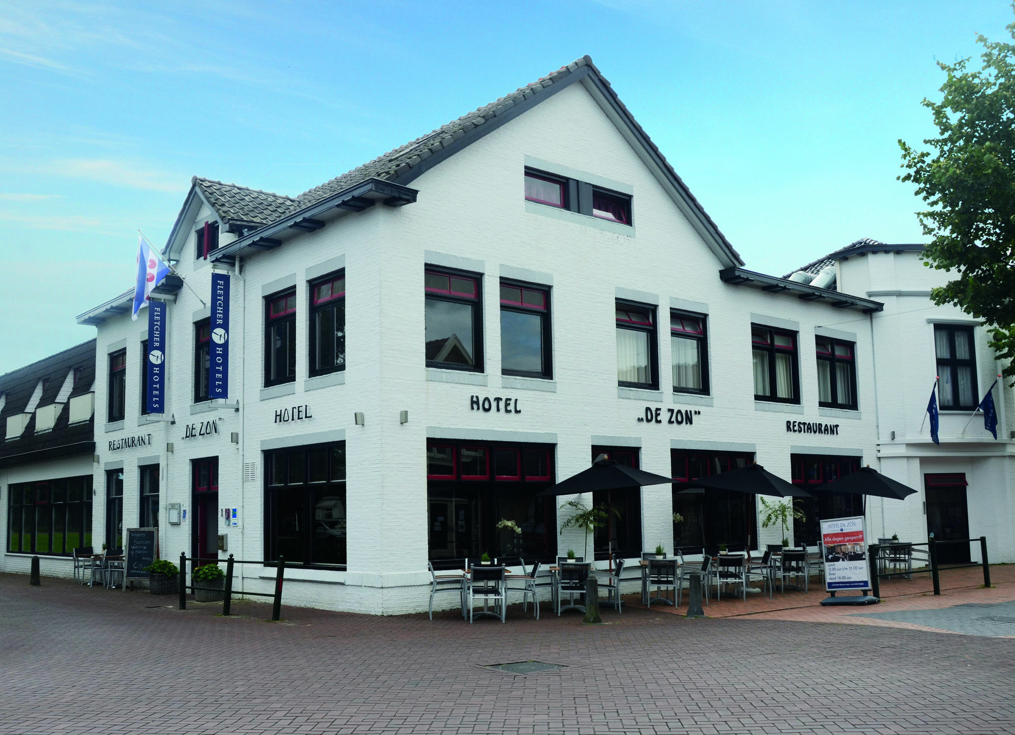 Fletcher Hotel Restaurant De Zon Oosterwolde  Bagian luar foto